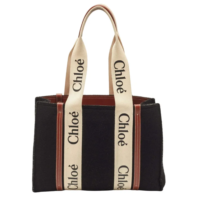 chloè - Crossbody Bags - chw26-totebag3-woolblack sold by Siebentaschen