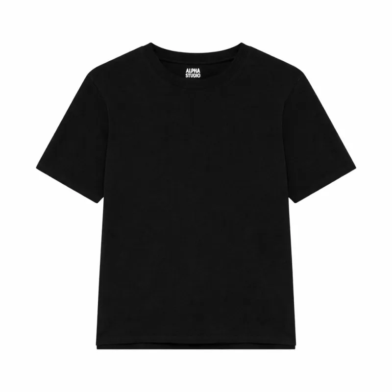 alpha studio - T-shirt & Top - au-1300c-blu made by Siebentaschen