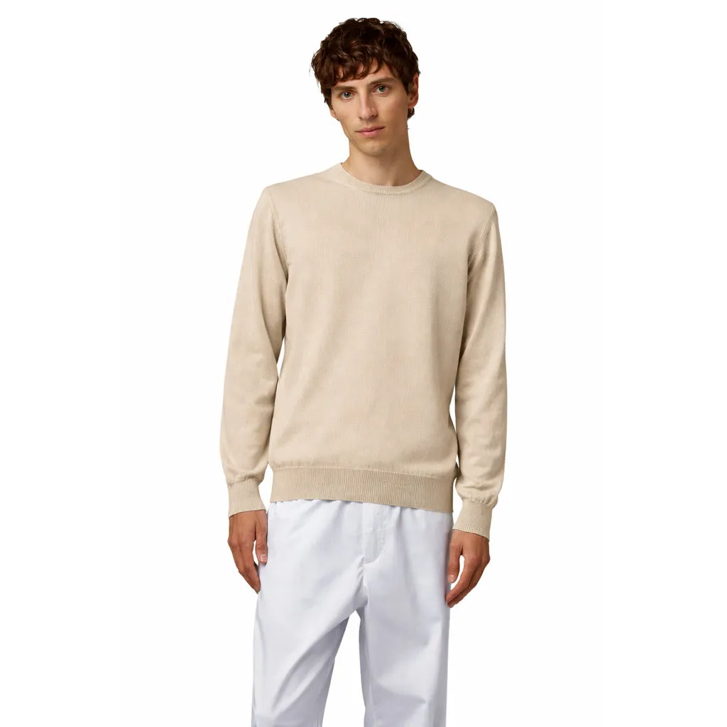 alpha studio - Sweaters - au-1000cs-stone sold by Siebentaschen