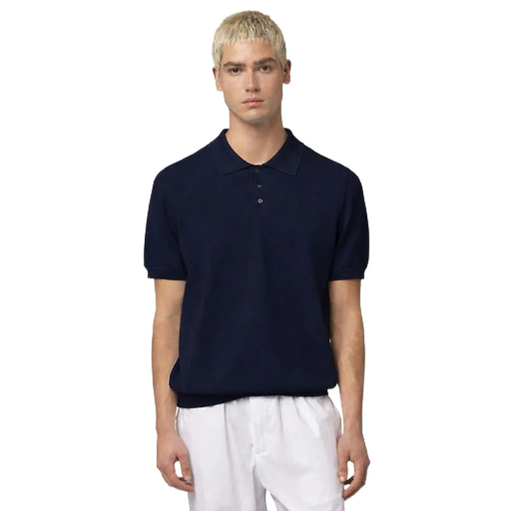 alpha studio - Polo - au-1001bs-blu sold by Siebentaschen