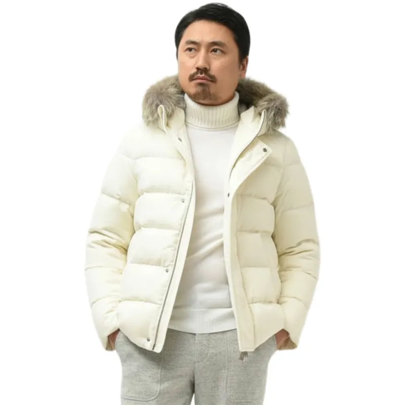 Herno piumino bianco jacket, white made by Herno