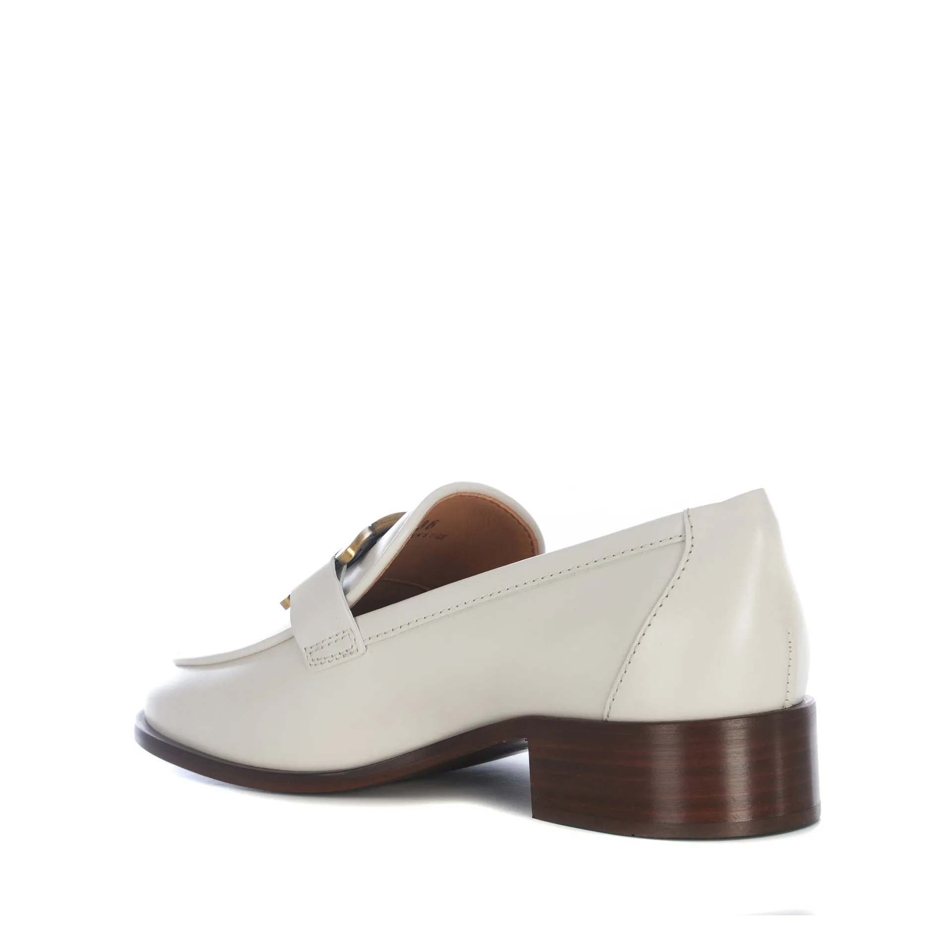 Tod's Leather Loafers-White-WOMEN sold by Siebentaschen product image thumbnail 3