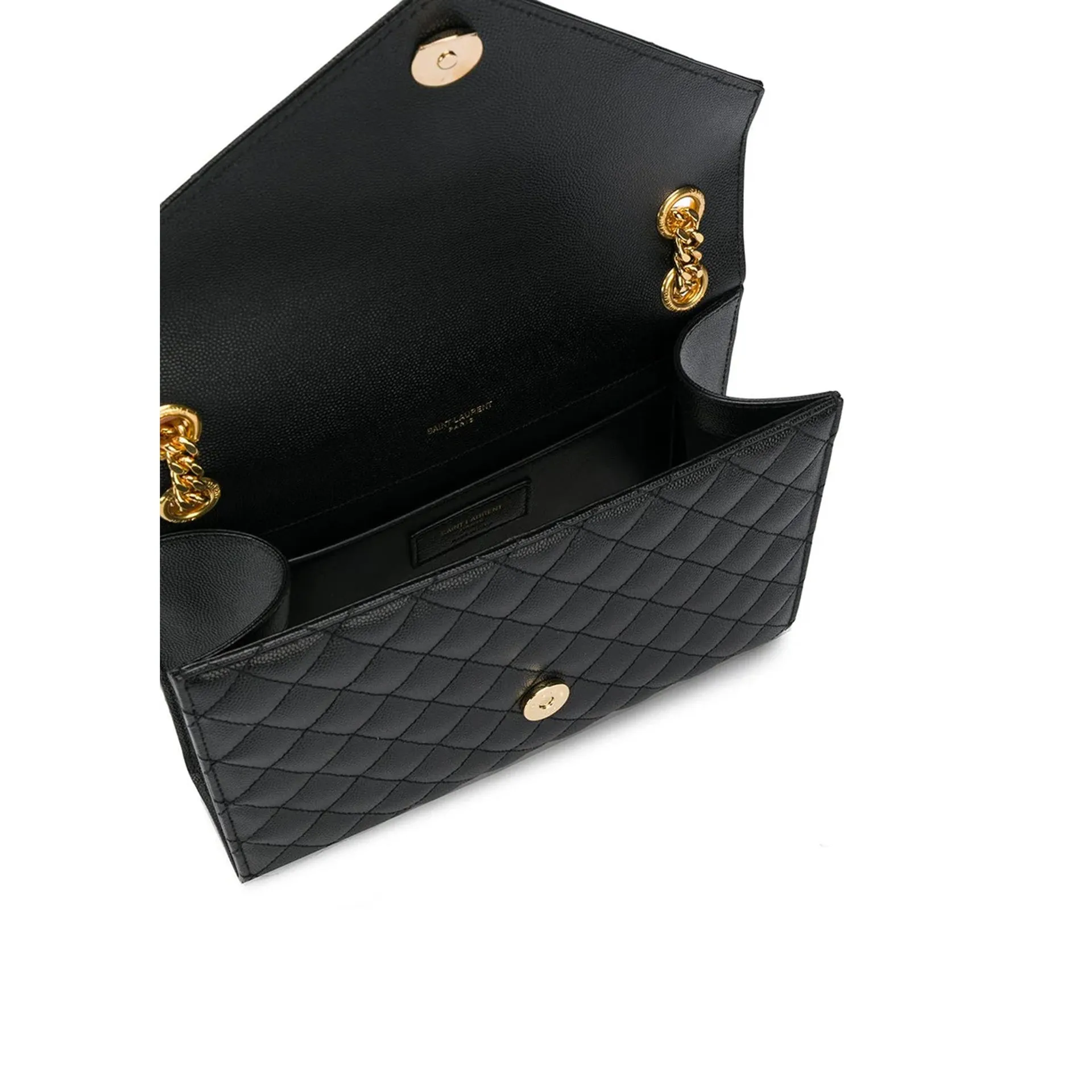 Saint Laurent Envelope Medium Bag-Black-WOMEN sold by Siebentaschen product image thumbnail 3