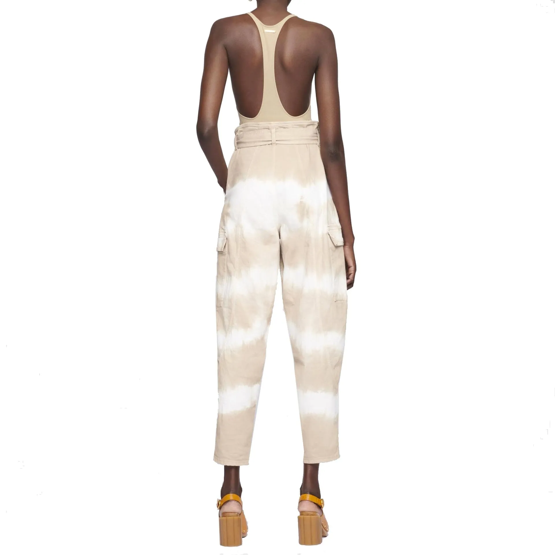 Stella Mccartney Tie-Dye Denim Jeans-White-WOMEN sold by Siebentaschen product image thumbnail 3