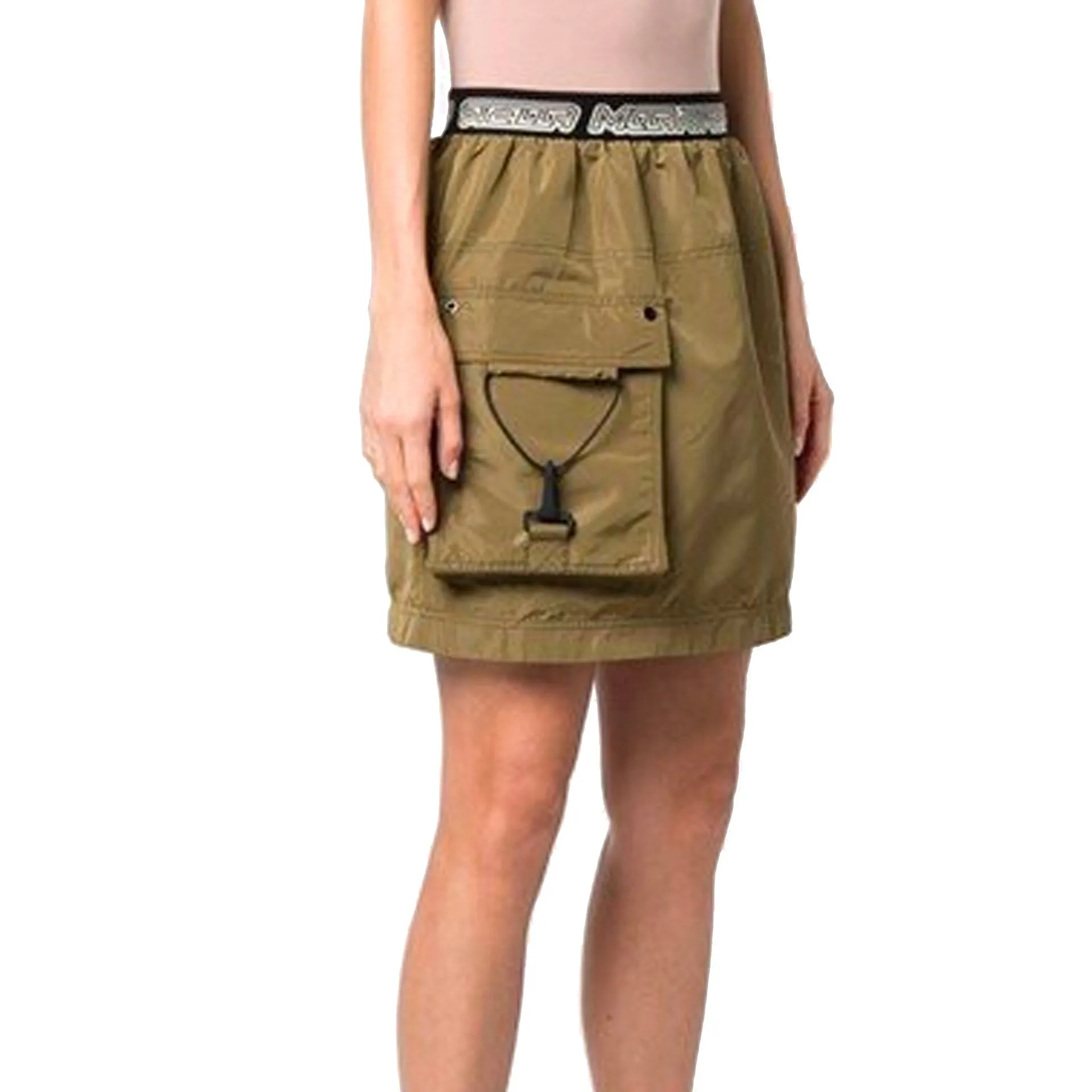 Stella Mccartney Logo Skirt-Khaki-WOMEN sold by Siebentaschen product image thumbnail 2