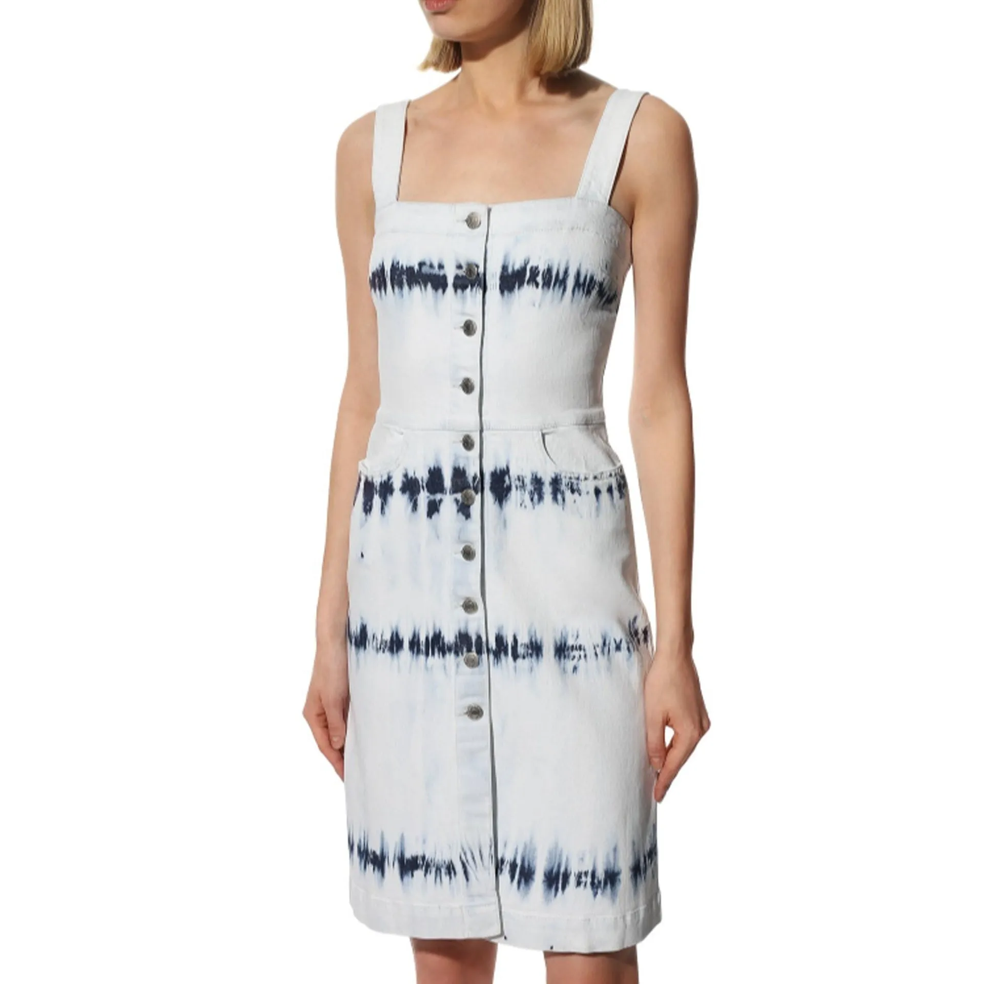 Stella Mccartney Denim Dress-Blue-WOMEN sold by Siebentaschen product image thumbnail 2