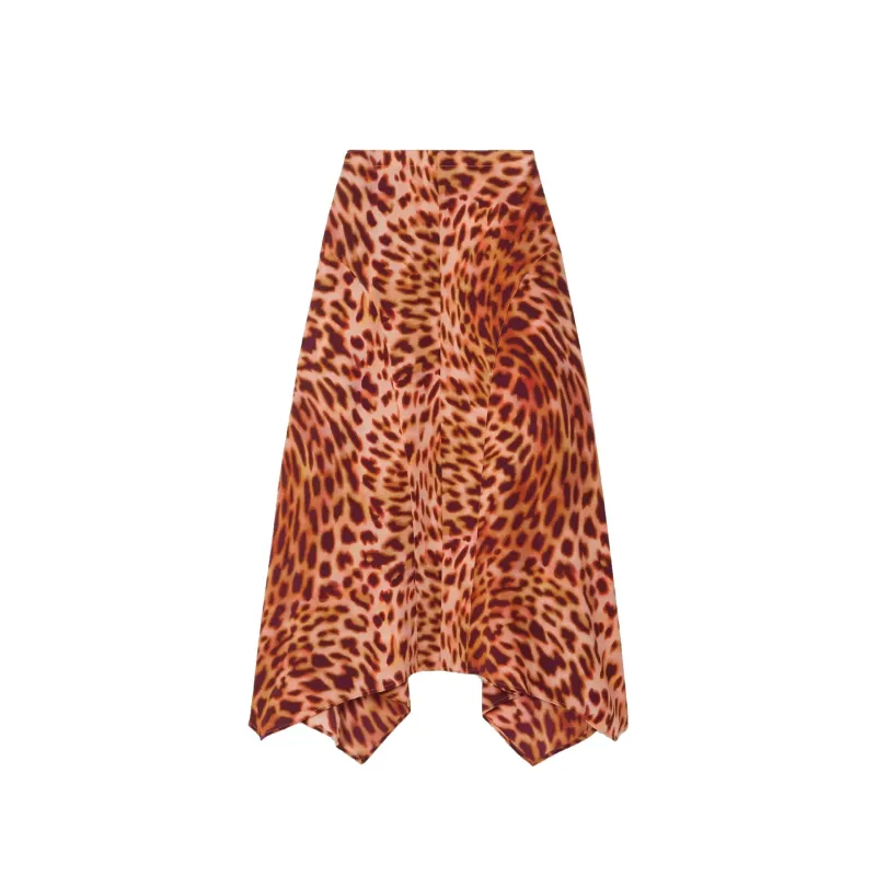 Stella McCartney Silk Dress-Orange-WOMEN made by Stella McCartney