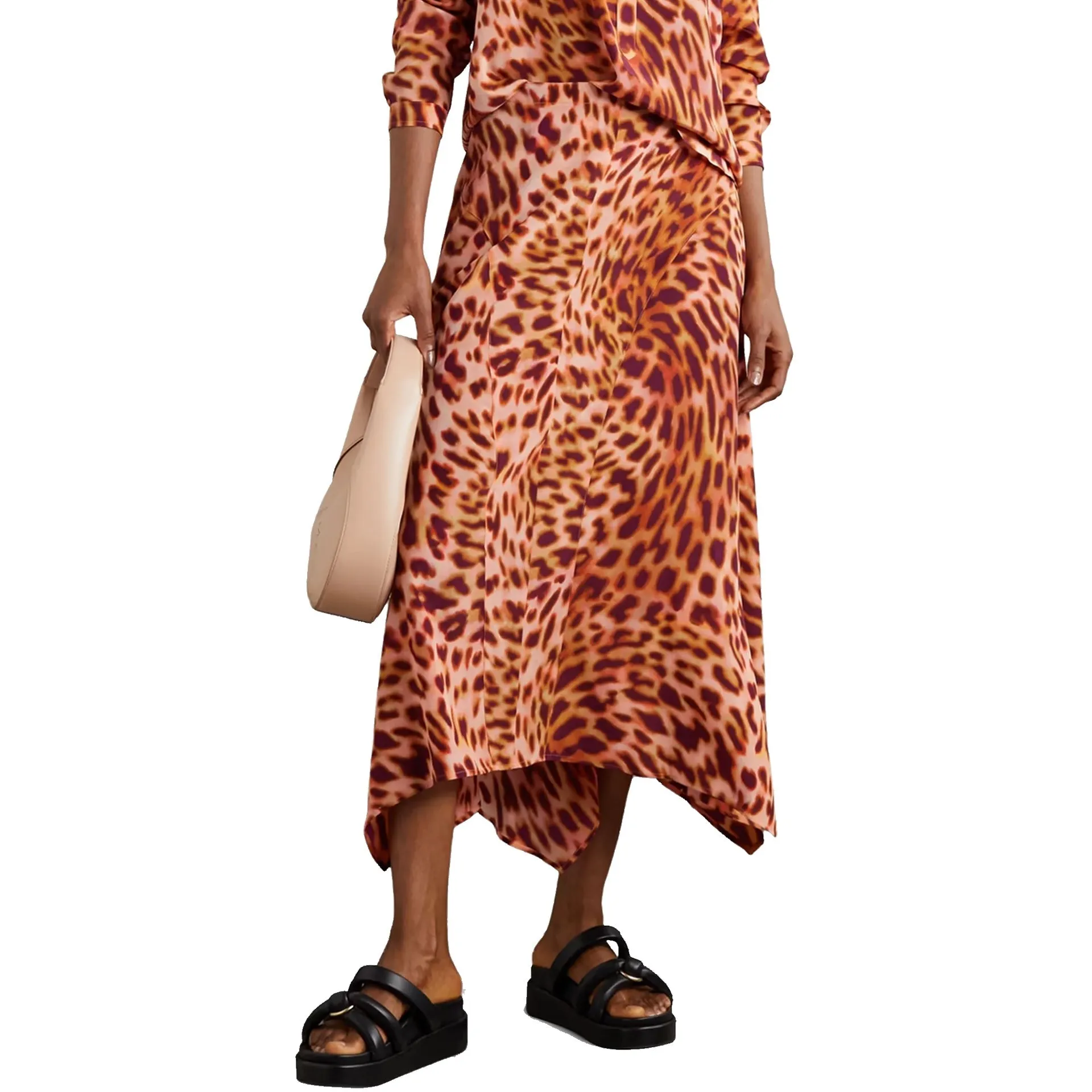 Stella McCartney Silk Dress-Orange-WOMEN sold by Siebentaschen product image thumbnail 2