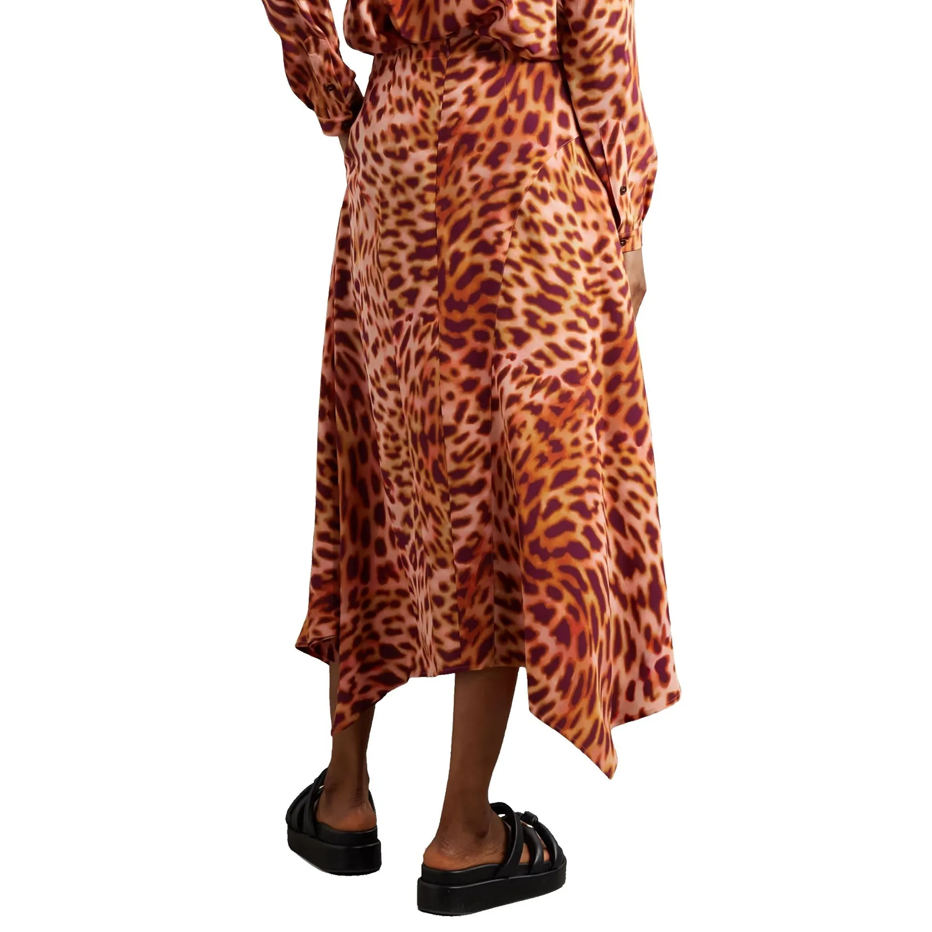 Stella McCartney Silk Dress-Orange-WOMEN sold by Siebentaschen product image thumbnail 3
