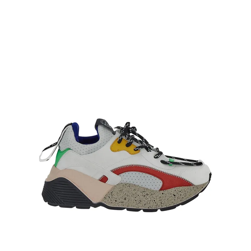 Stella McCartney Eclypse Colourblock Sneakers-White-WOMEN sold by Siebentaschen