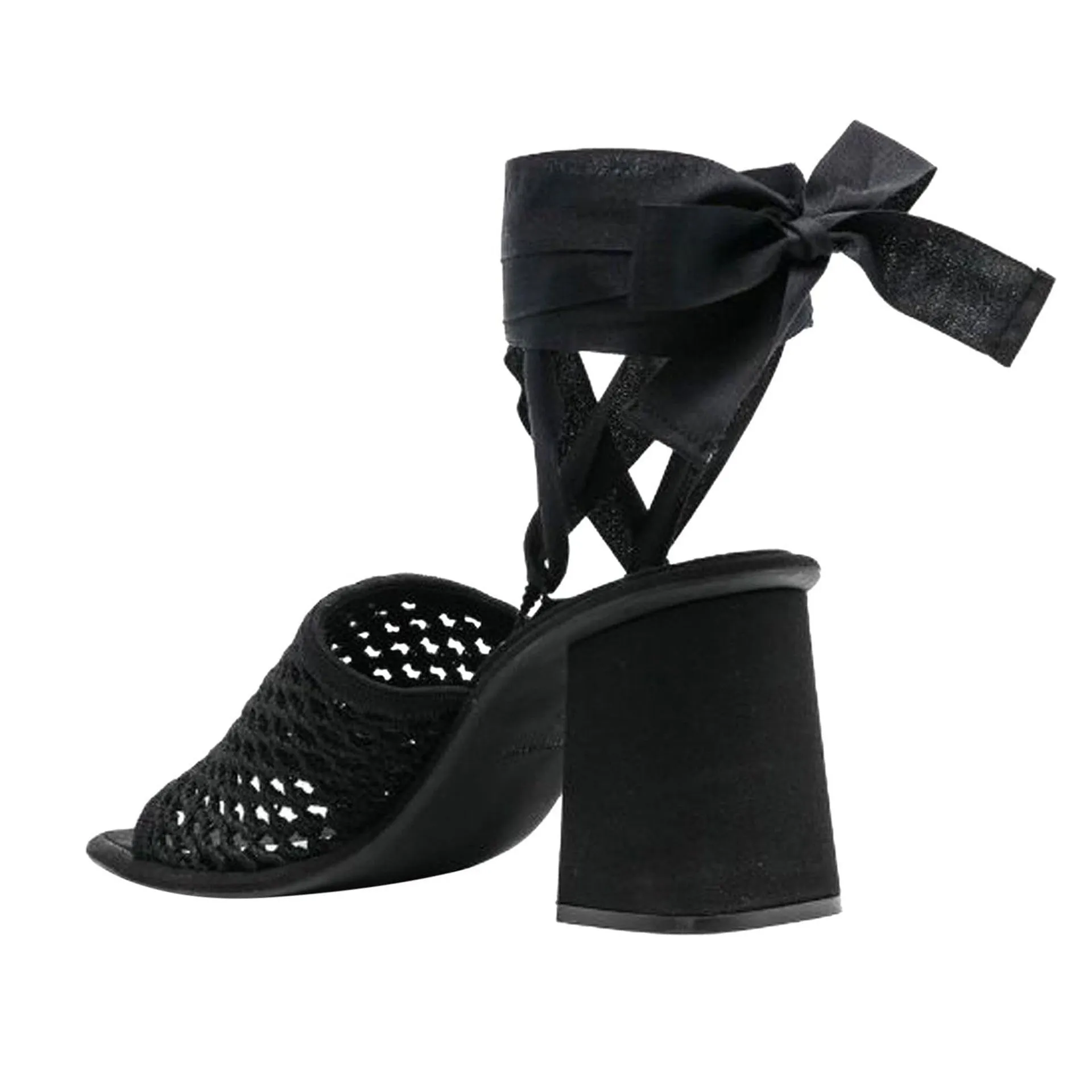Miu Miu Macrame Sandals-Black-WOMEN sold by Siebentaschen product image thumbnail 3