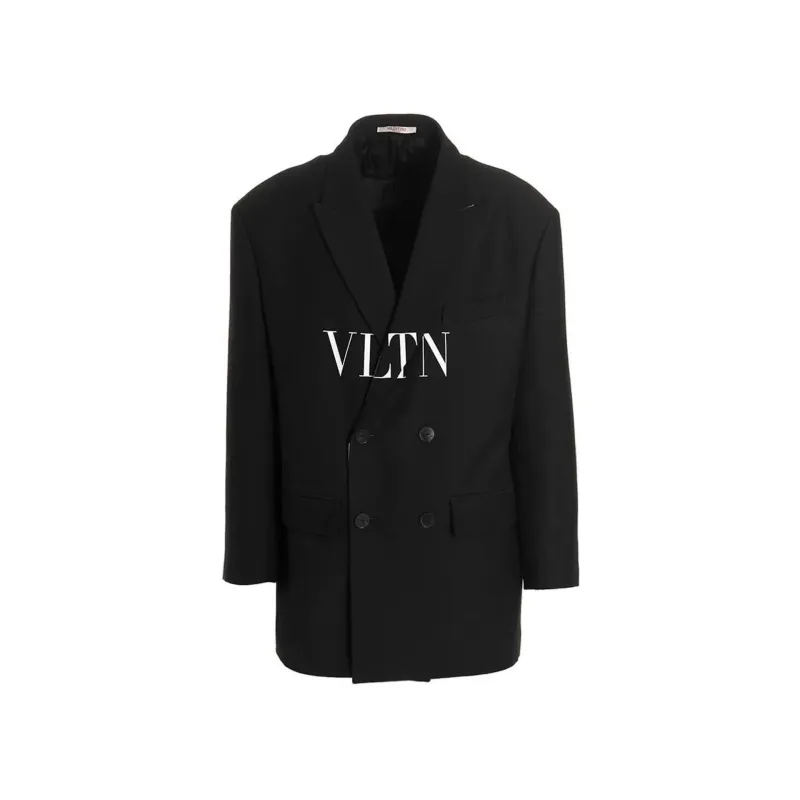 Valentino Garavani Blazer Jacket-Black-MEN made by Valentino