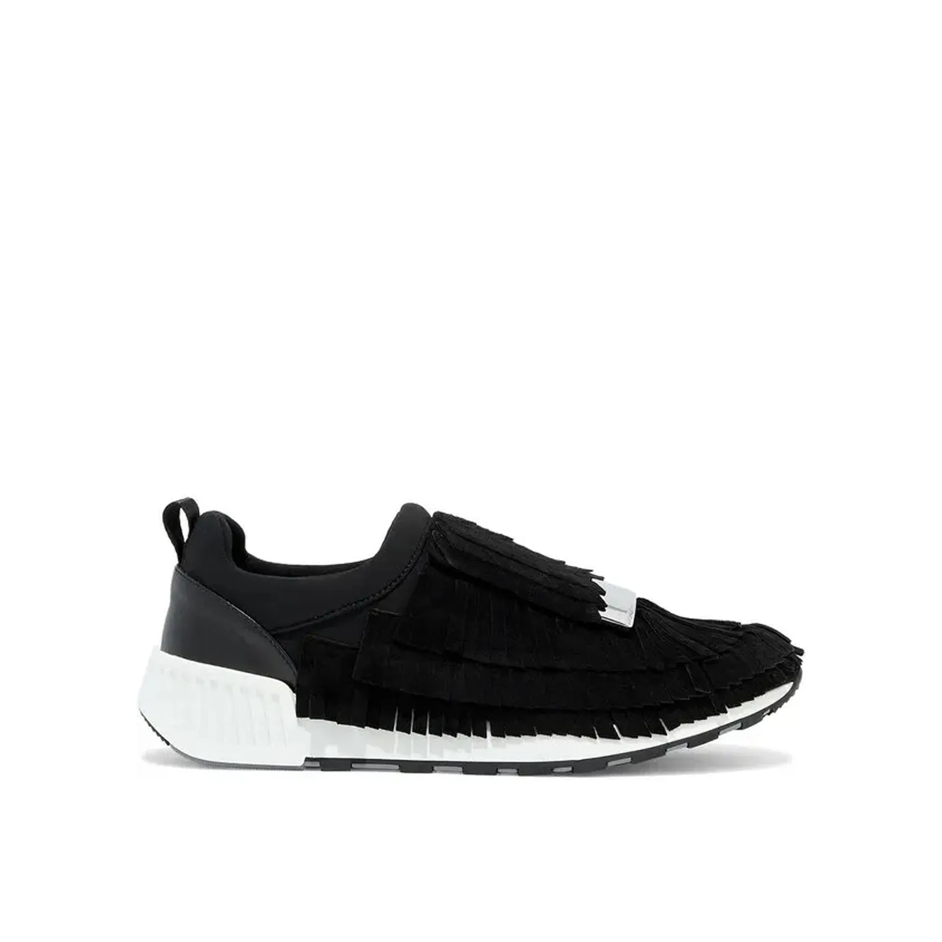 Sergio Rossi SR1 Running Sneakers-Black-WOMEN sold by Siebentaschen