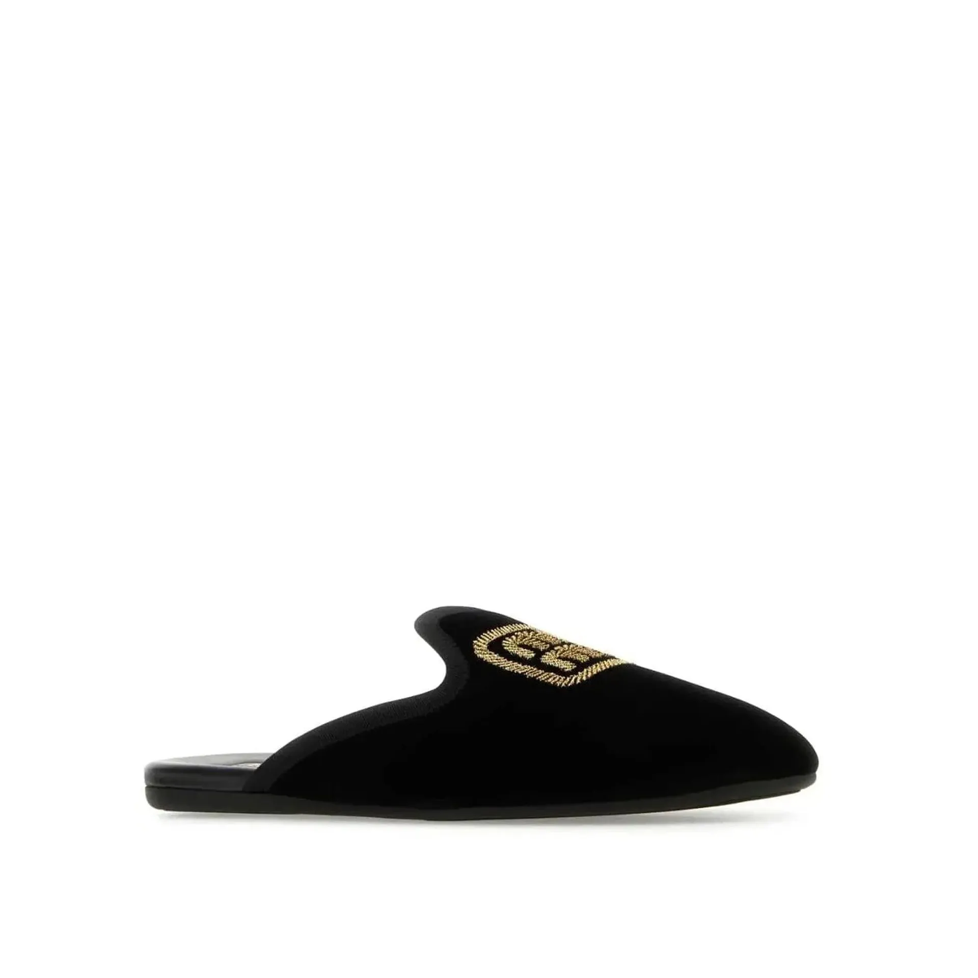 Miu Miu Logo Embroidered Slip-On Mules-Black-WOMEN sold by Siebentaschen product image thumbnail 2