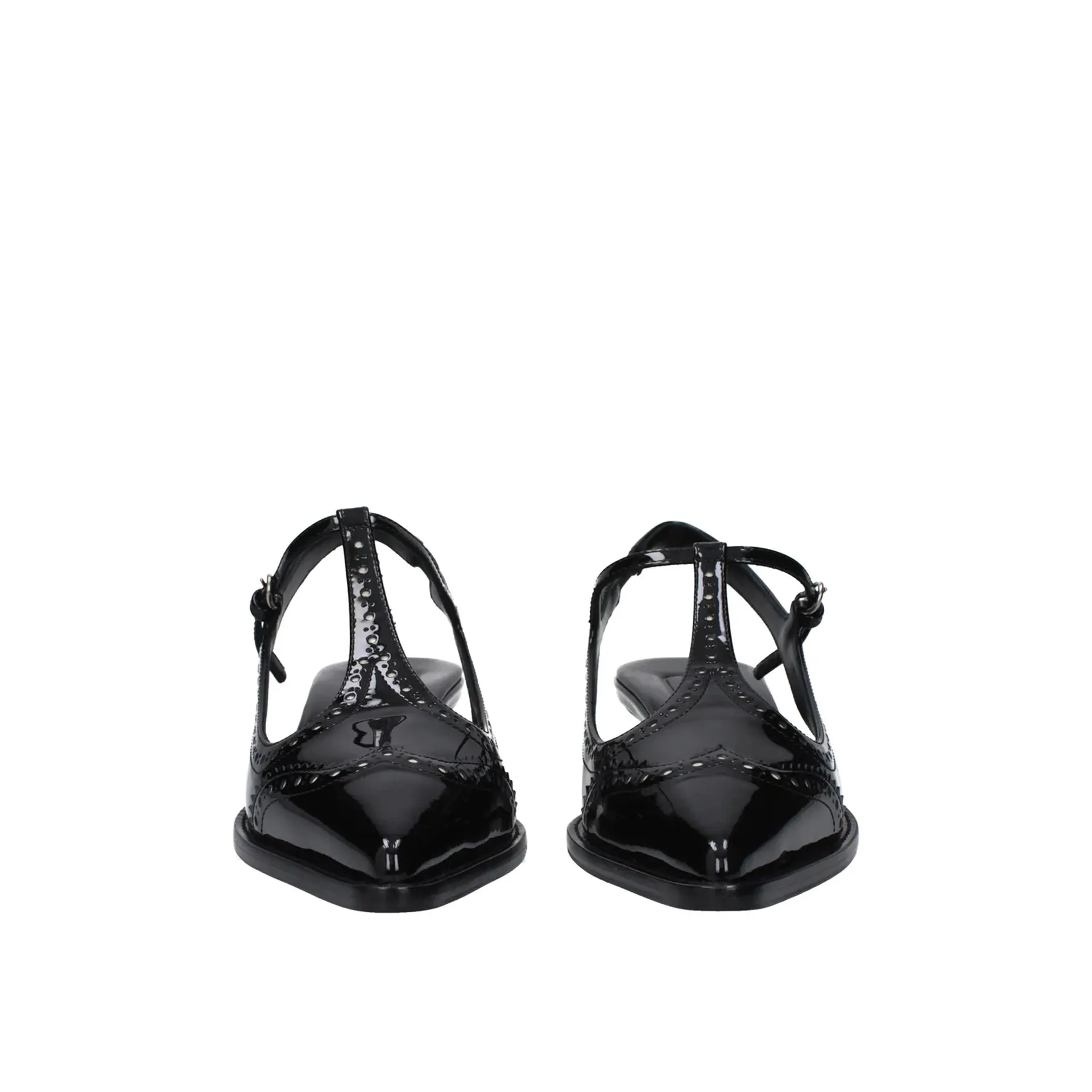 Miu Miu Leather Slingback Pumps-Black-WOMEN sold by Siebentaschen product image thumbnail 4