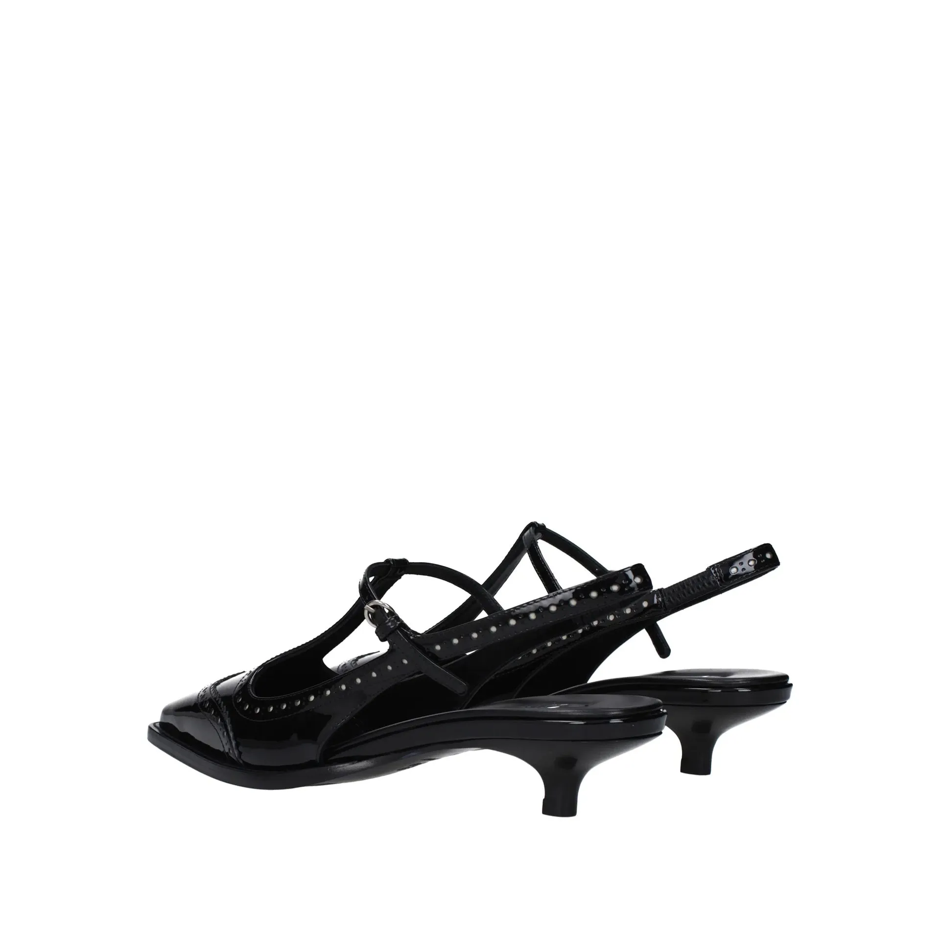Miu Miu Leather Slingback Pumps-Black-WOMEN sold by Siebentaschen product image thumbnail 3