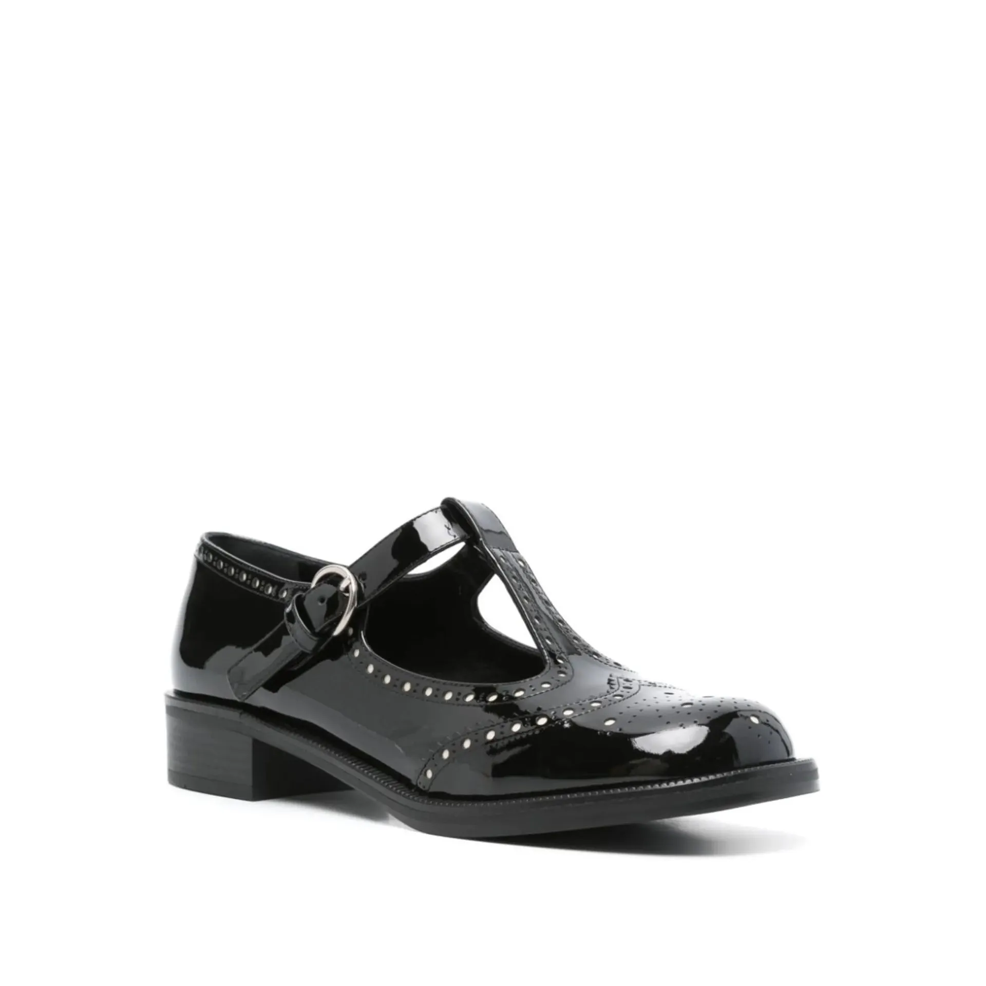 Miu Miu Leather Mary Jane-Black-WOMEN sold by Siebentaschen product image thumbnail 2
