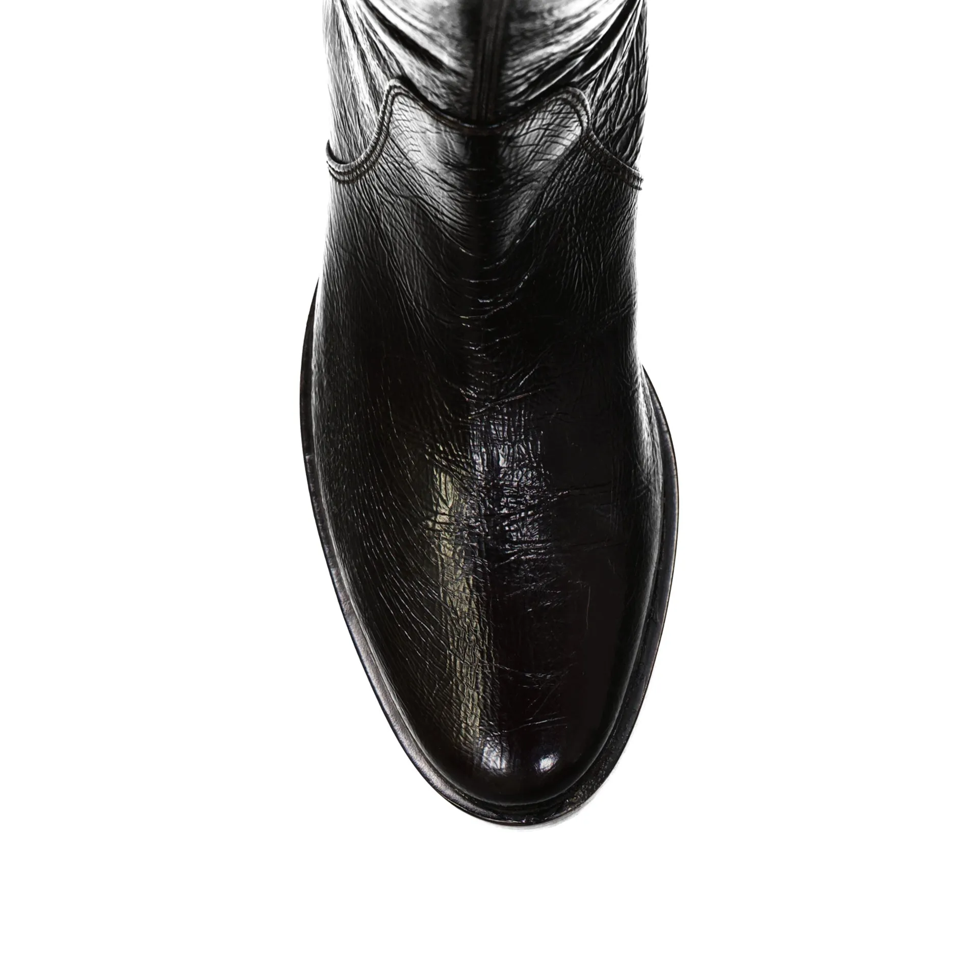 Sergio Rossi Leather Boots-Black-WOMEN sold by Siebentaschen product image thumbnail 4