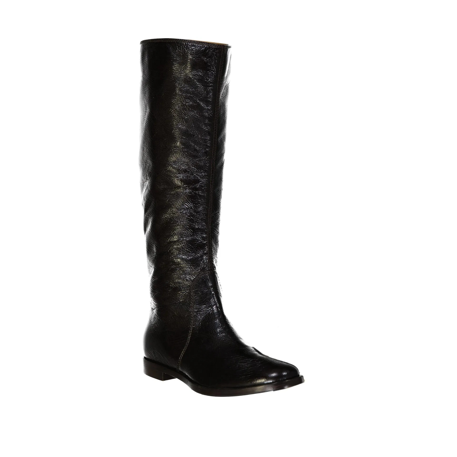 Sergio Rossi Leather Boots-Black-WOMEN sold by Siebentaschen product image thumbnail 2