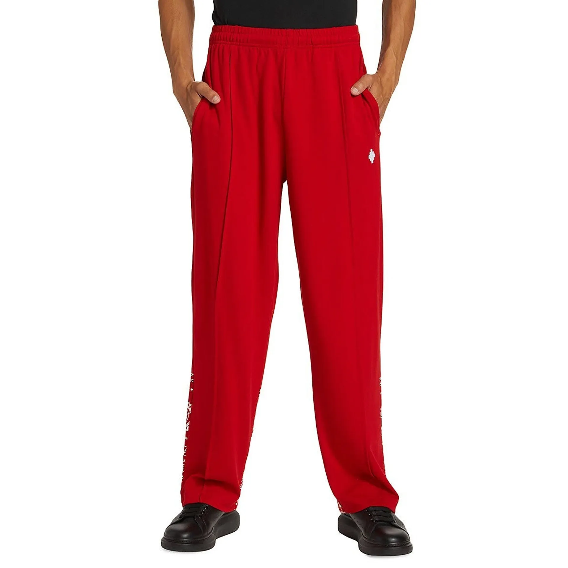 Marcelo Burlon County of Milan Track Pants-Red-MEN sold by Siebentaschen product image thumbnail 2