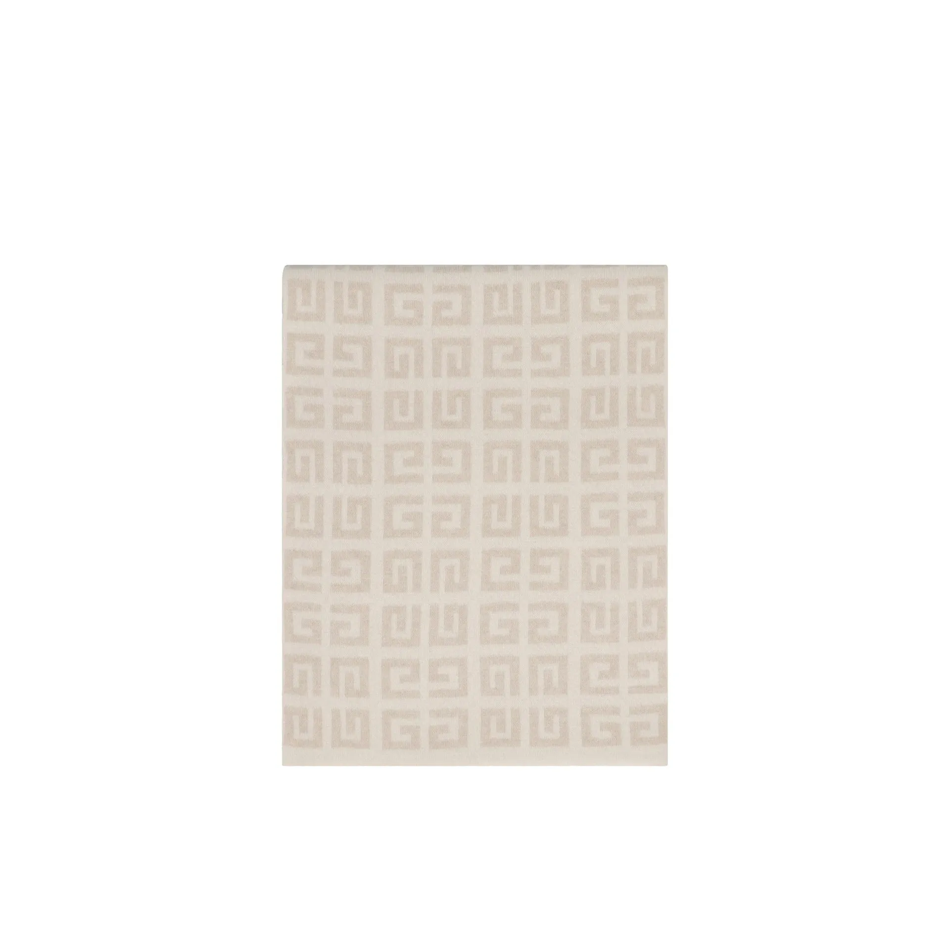 Givenchy Wool and cashmere scarf-Beige-MEN sold by Siebentaschen