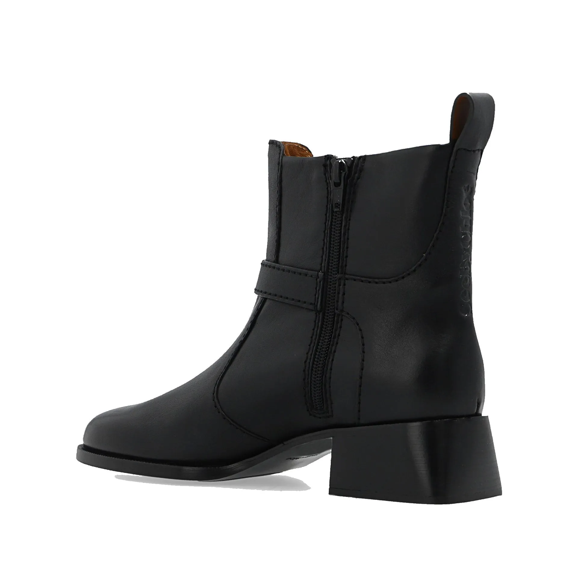 See By Chloe Lory Leather Ankle Boots-Black-WOMEN sold by Siebentaschen product image thumbnail 3