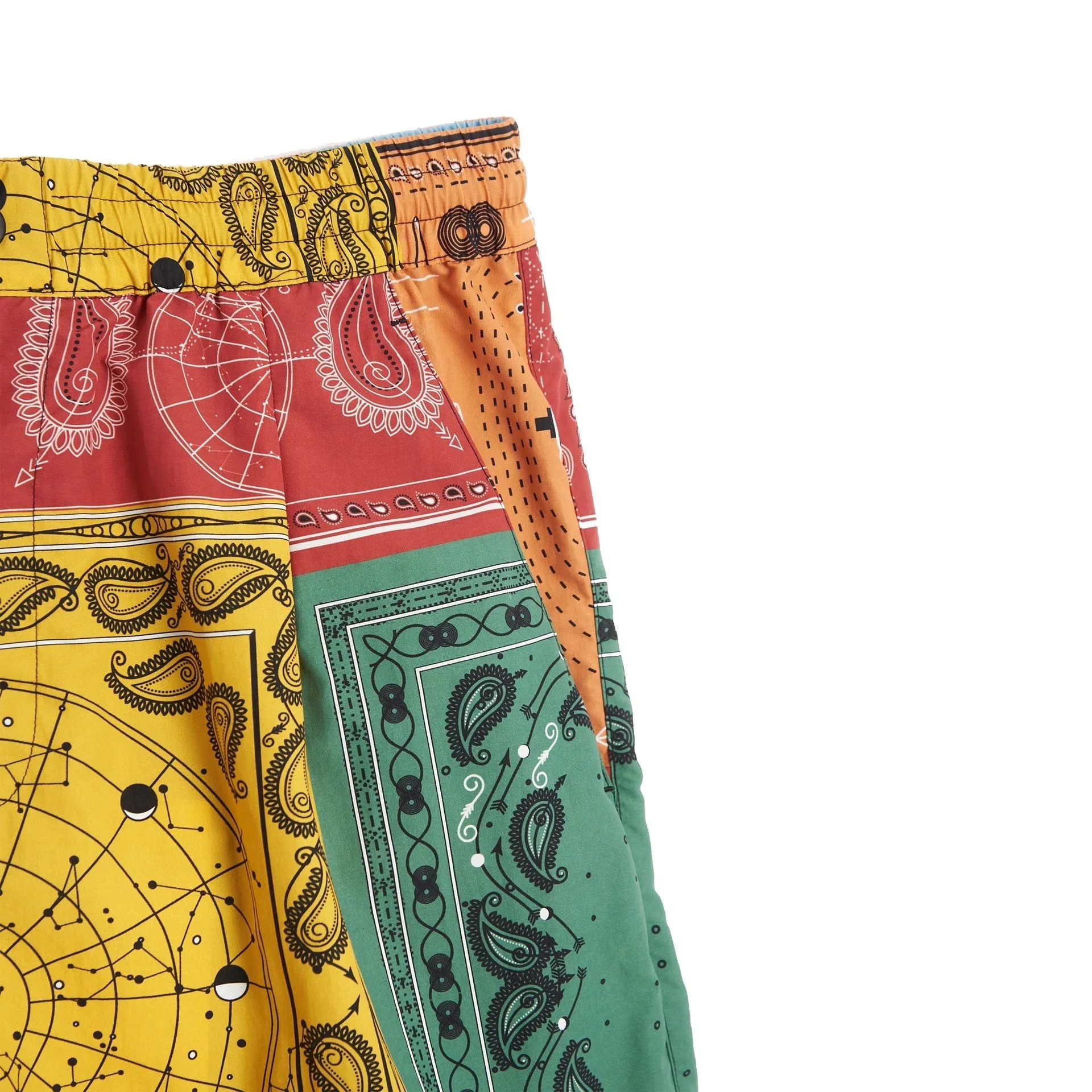 Marcelo Burlon All Over Bandana Shorts-Yellow-MEN sold by Siebentaschen product image thumbnail 2