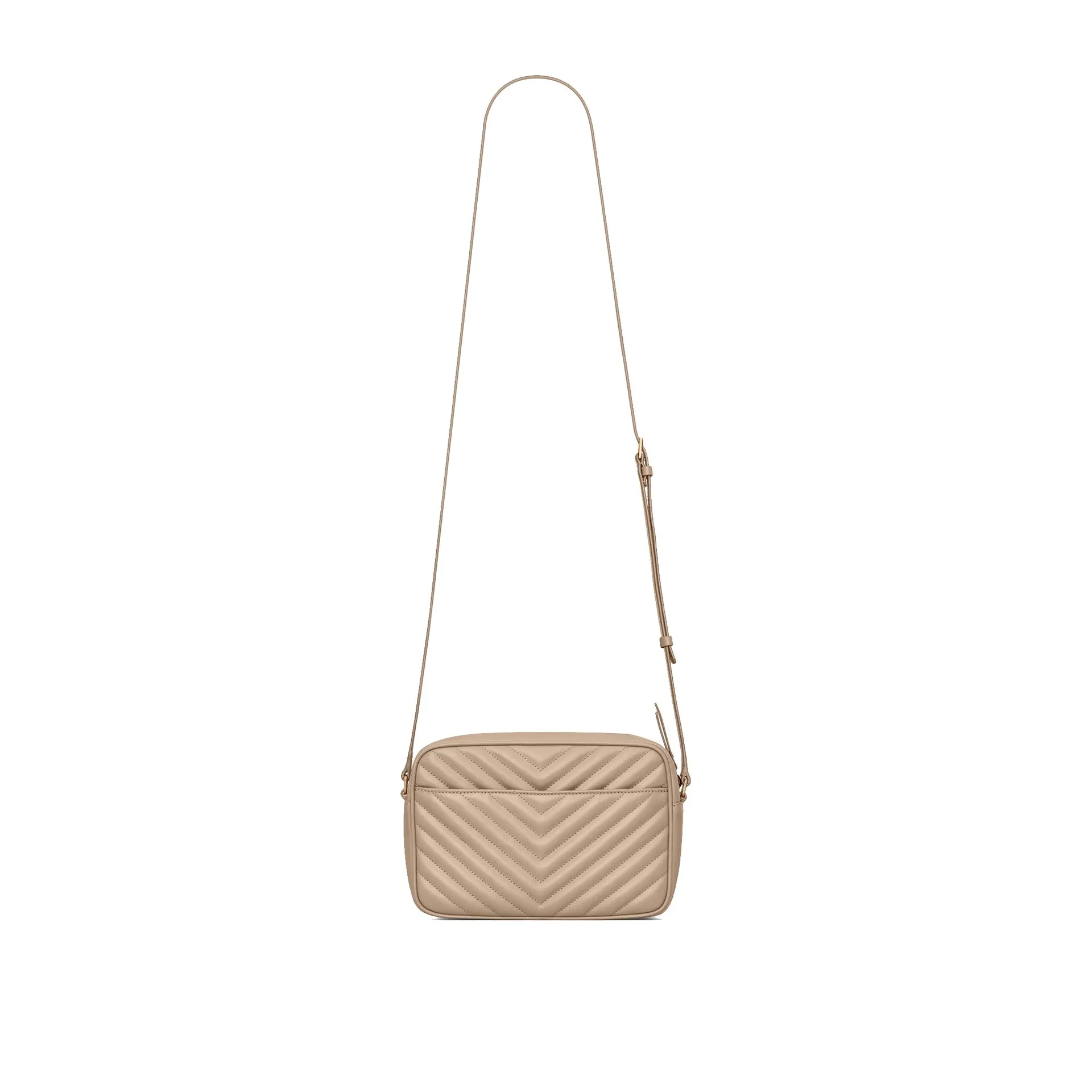 Saint Laurent Lou Camera Bag-Beige-WOMEN sold by Siebentaschen product image thumbnail 3
