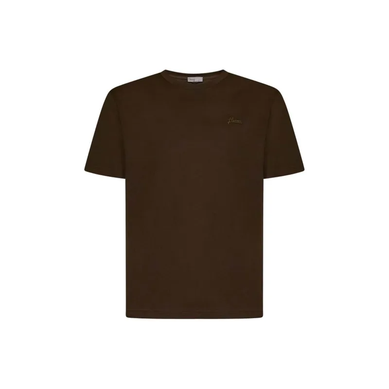 HERNO Cotton T-shirt-Green-MEN made by Herno