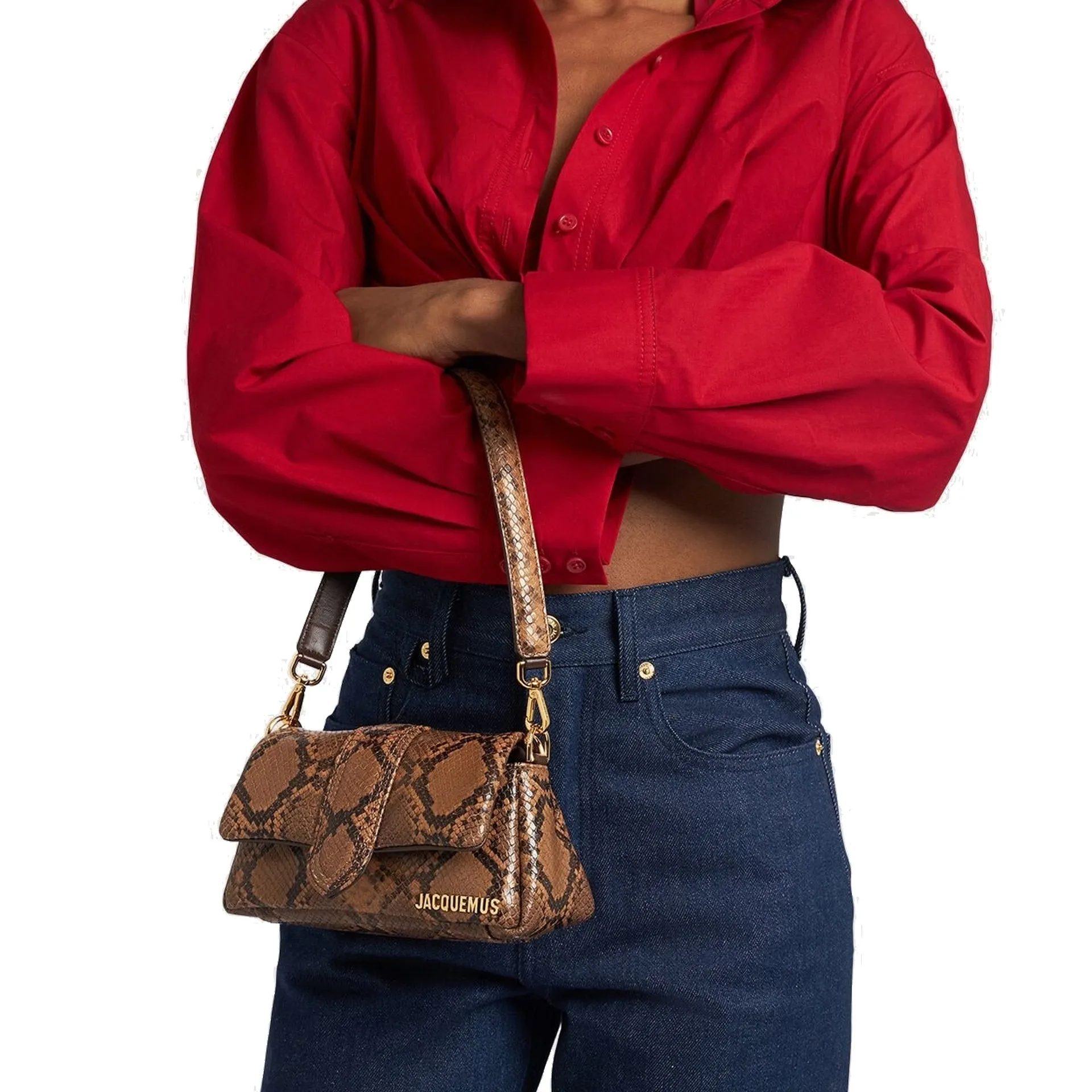 Jacquemus Le Petit Bambimou Bag-Brown-WOMEN sold by Siebentaschen product image thumbnail 4