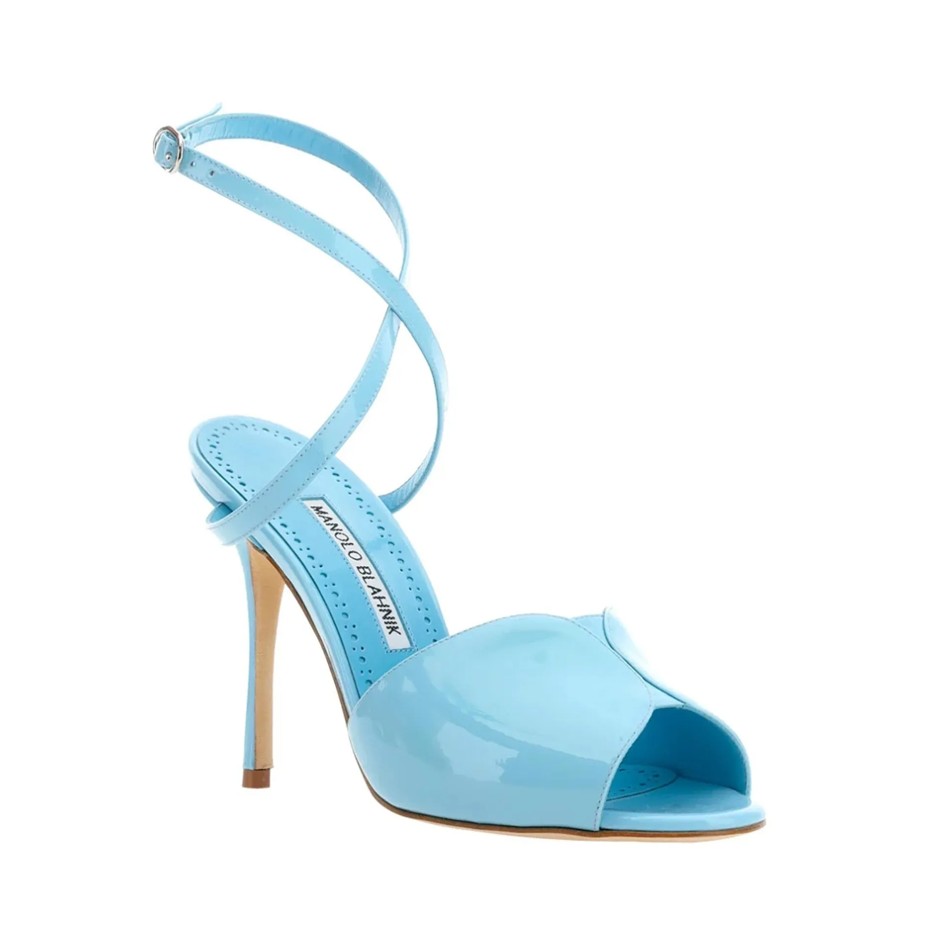 Manolo Blahnik Hourani 105 Sandals-Blue-WOMEN sold by Siebentaschen product image thumbnail 2
