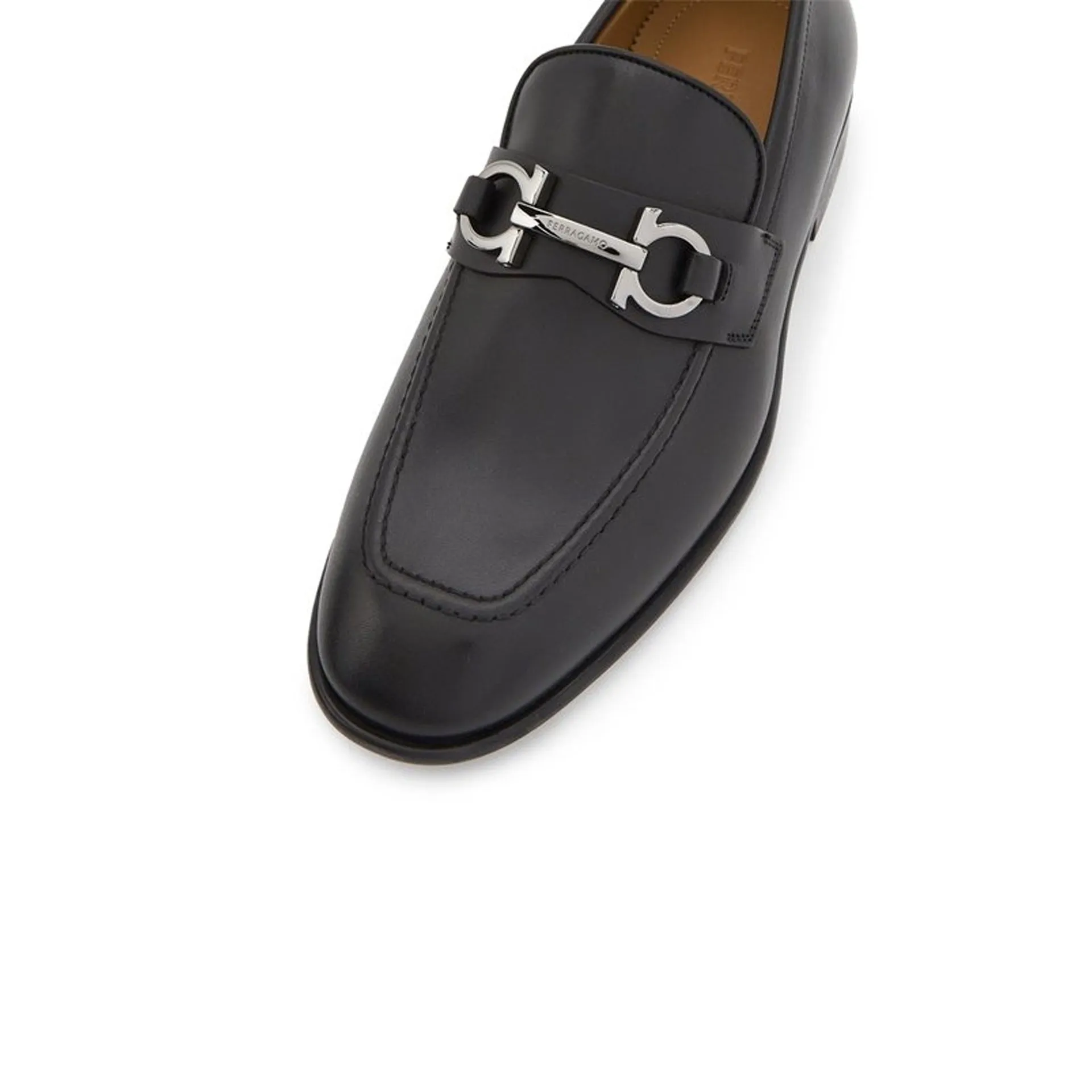 Salvatore Ferragamo Foster Leaher Loafers-Black-MEN sold by Siebentaschen product image thumbnail 5