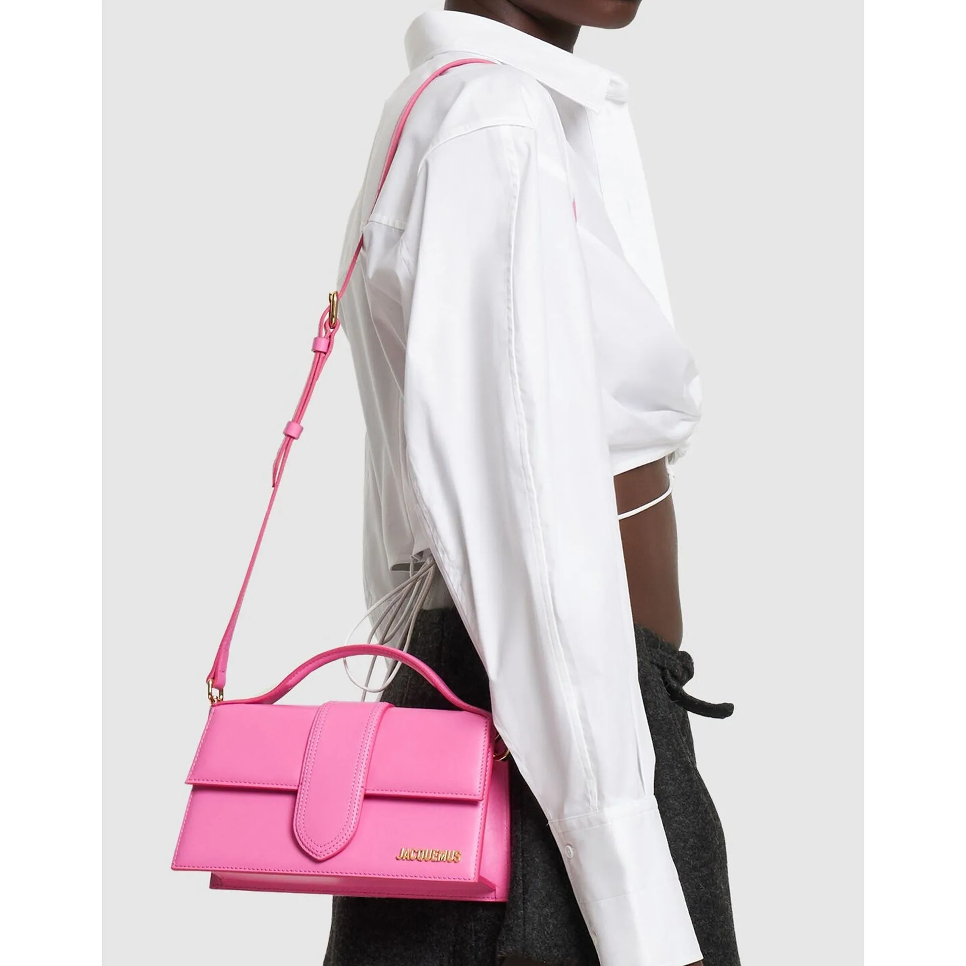 Jacquemus Le Grand Bambino Bag-Pink-WOMEN sold by Siebentaschen product image thumbnail 5