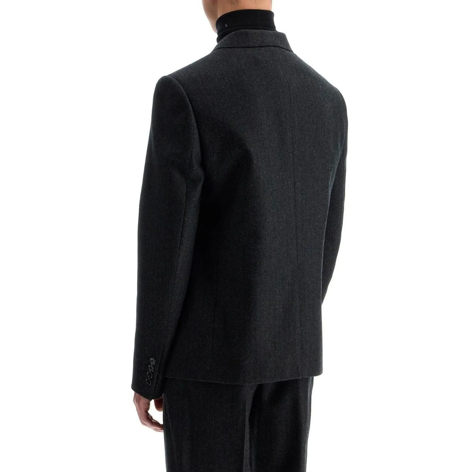 Céline Wool Blazer Jacket-Gray-MEN sold by Siebentaschen product image thumbnail 3