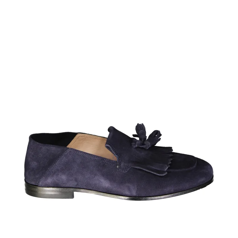 Salvatore Ferragamo Arizona Loafers-Blue-MEN sold by Siebentaschen