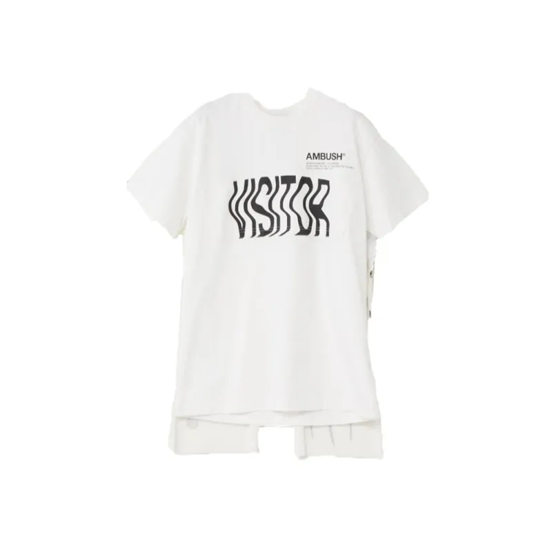 Ambush White Cape T-Shirt-White-MEN made by Siebentaschen