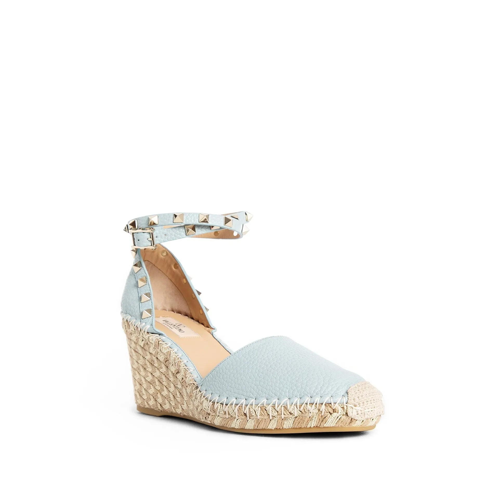 Valentino Garavani Rockstud Wedge Sandals-Blue-WOMEN sold by Siebentaschen product image thumbnail 2