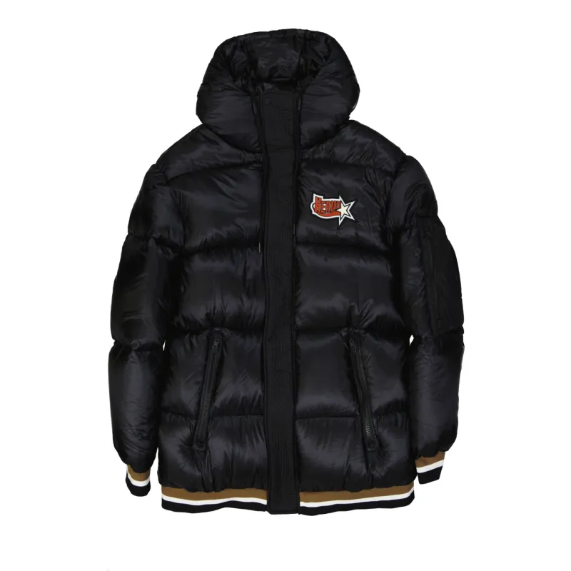 HERNO Down Bomber Jacket-Black-MEN made by Herno