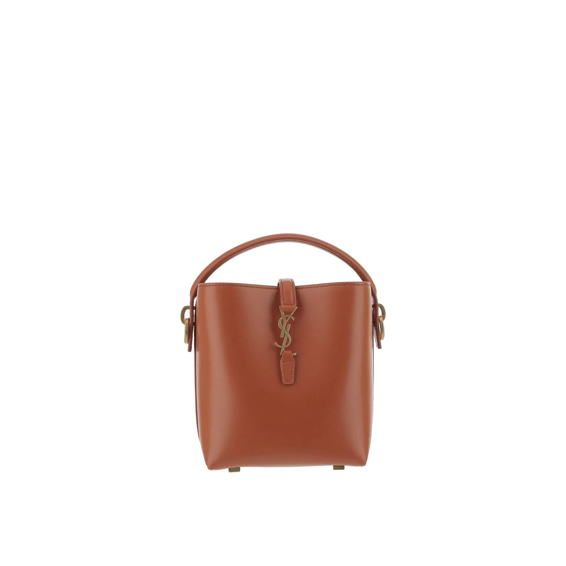 Saint Laurent Le 37 Mini Shoulder Bag-Orange-WOMEN sold by Siebentaschen