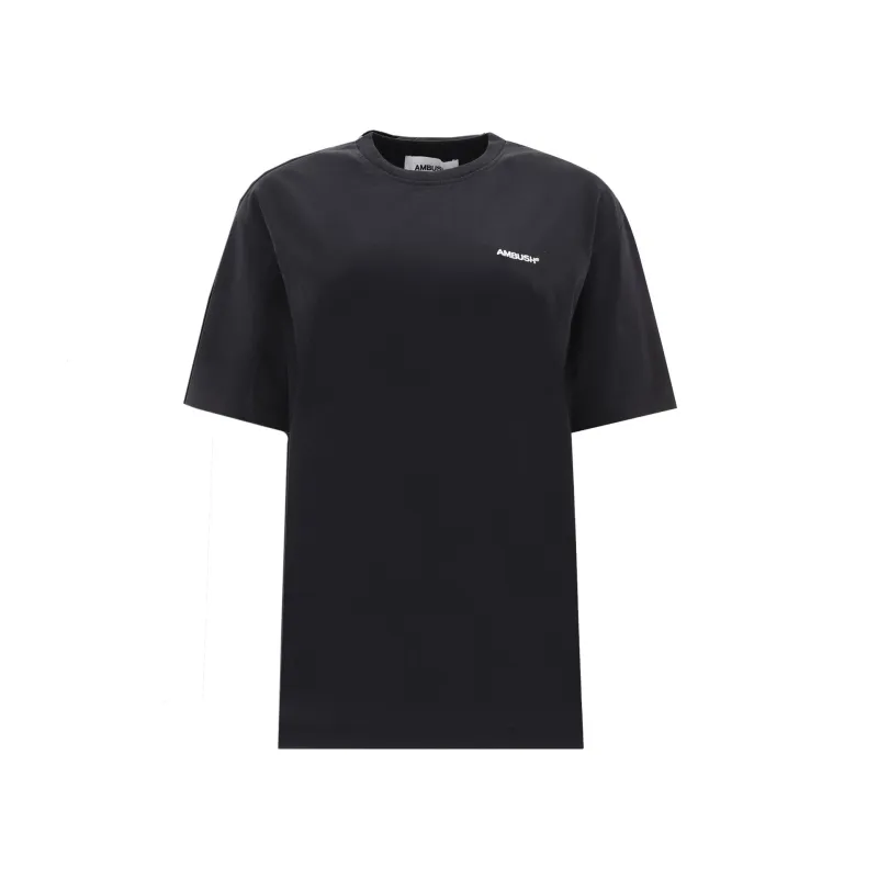 Ambush Cotton Logo T-Shirt-Black-WOMEN made by Siebentaschen