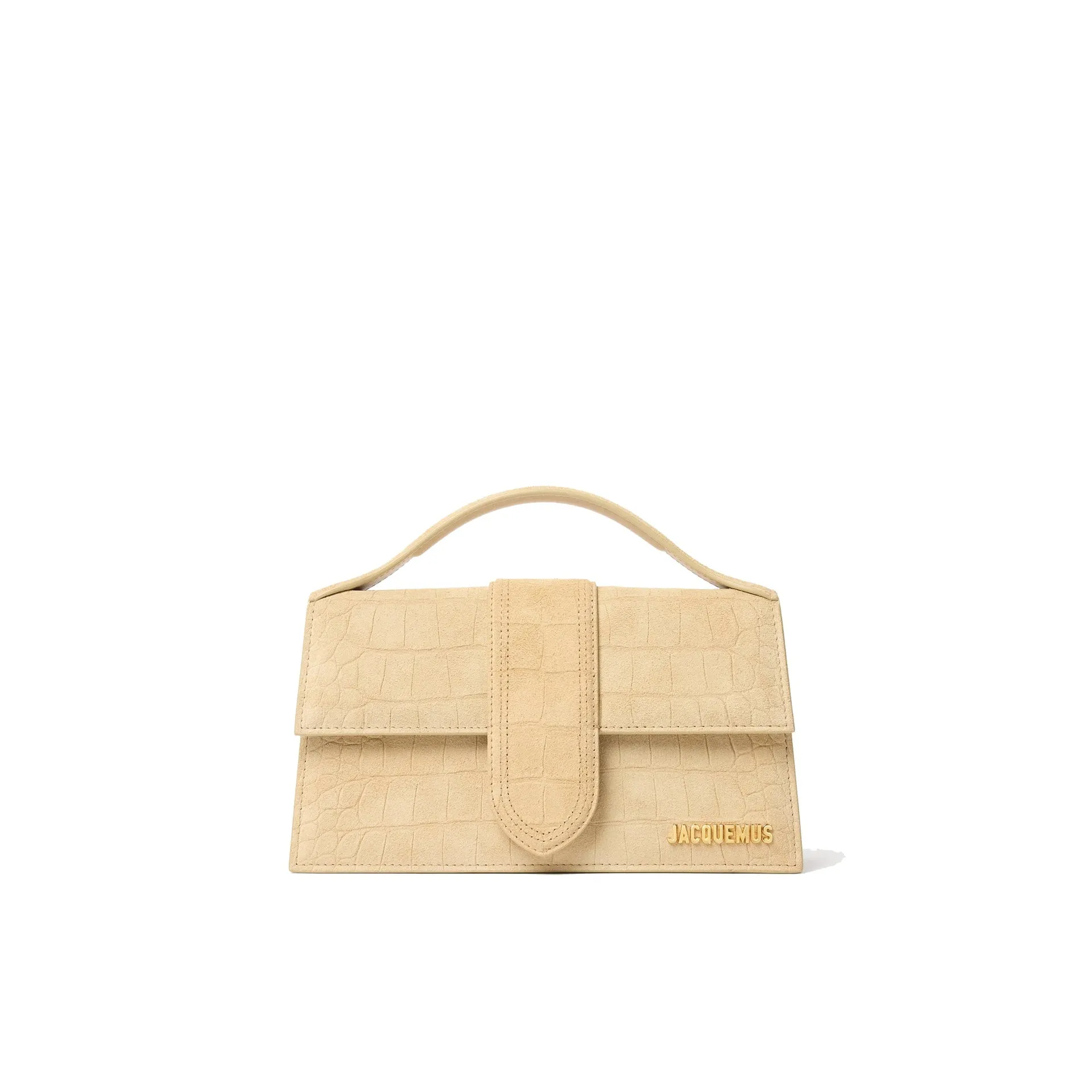 Jacquemus Le Grand Bambino Shoulder Bag-Beige-WOMEN sold by Siebentaschen