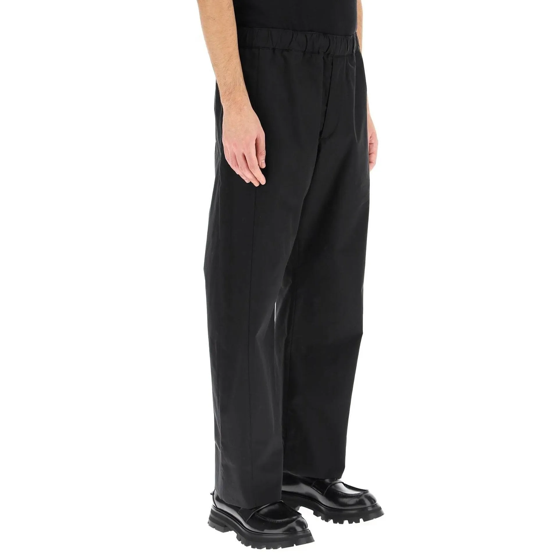 Alexander Mcqueen Cotton Trousers-Black-MEN sold by Siebentaschen product image thumbnail 2