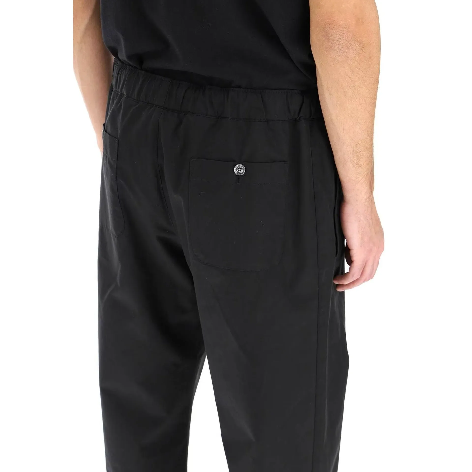 Alexander Mcqueen Cotton Trousers-Black-MEN sold by Siebentaschen product image thumbnail 4