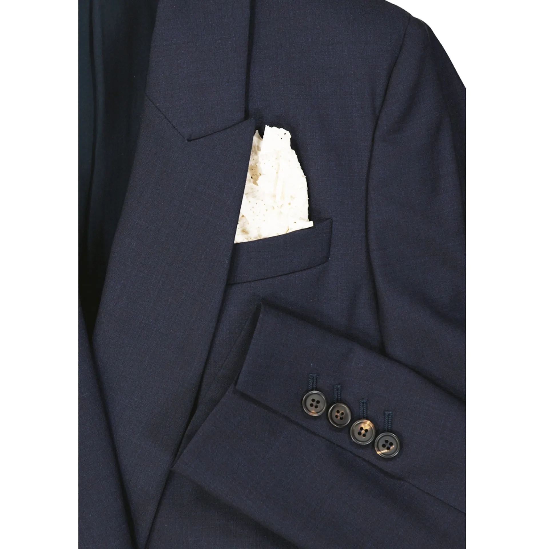 Brunello Cucinelli Virgin Wool Jacket-Blue-WOMEN sold by Siebentaschen product image thumbnail 3