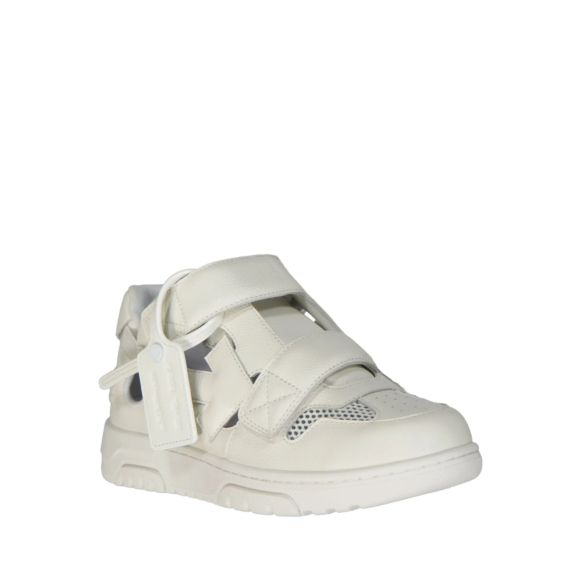 OFF-WHITE Leather Sneakers-White-MEN sold by Siebentaschen product image thumbnail 2