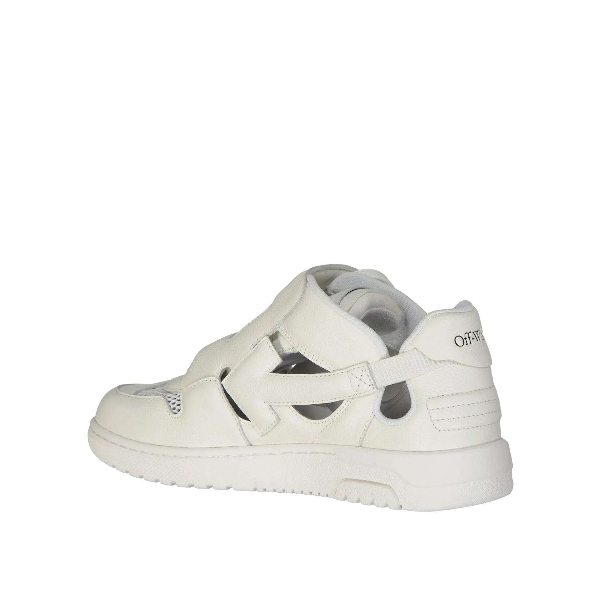 OFF-WHITE Leather Sneakers-White-MEN sold by Siebentaschen product image thumbnail 3