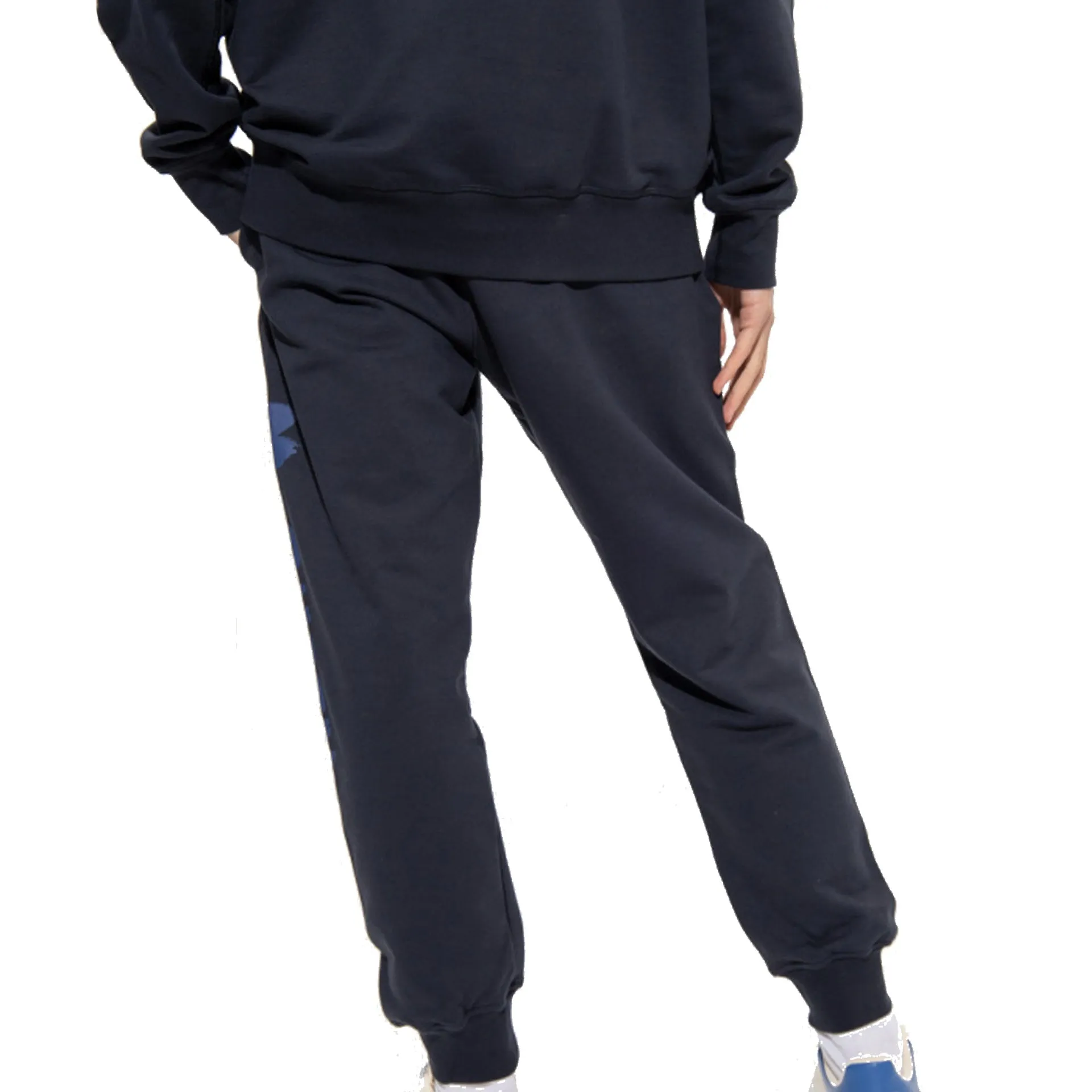 Alexander Mcqueen Cotton Logo Sweatpants-Blue-MEN sold by Siebentaschen product image thumbnail 3