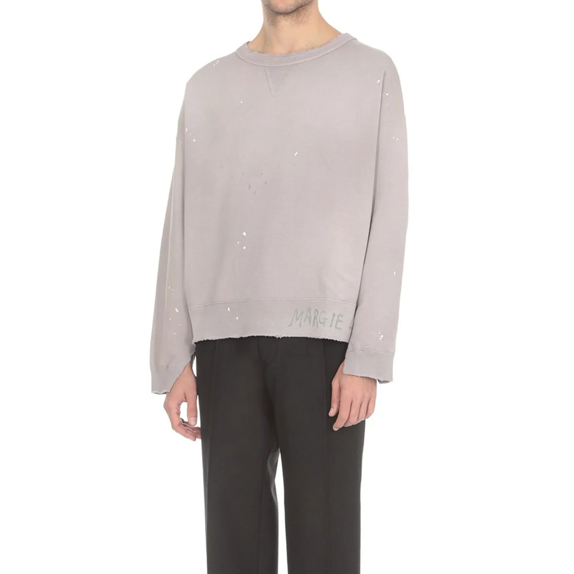 Maison Margiela Cotton Sweatshirt-Lilac-MEN sold by Siebentaschen product image thumbnail 2