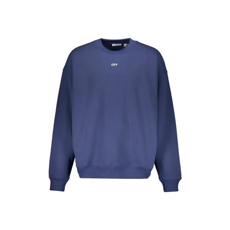 Off-White Logo sweatshirt-Blue-MEN made by Off-White