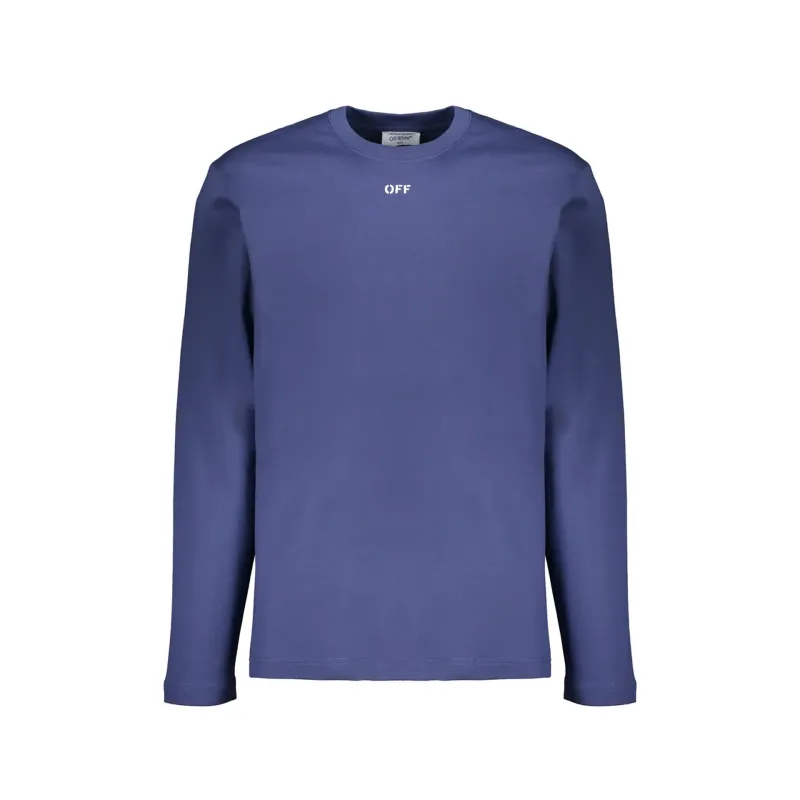 OFF-WHITE Long-sleeve T-shirt-Blue-MEN sold by Siebentaschen